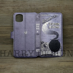Estuche para hacer pociones avanzadas iPhone 16 15 14 13 12 11 pro max Xs Xr SE Samsung Galaxy S25 S24 S23 Ultra S22 s21 S20fe S10 Note 20 estuche tipo billetera
