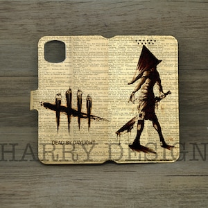 Pyramid Head iPhone 15 14 13 12 11 pro max Xs Xr SE wallet Silent Hill Samsung Galaxy S24 Ultra S23 S22 s21 S20 fe S10 plus Note 20 10 case