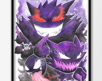 Pokémon A to Z Wall Art Print by Chufish Studio Abcs Alphabet 