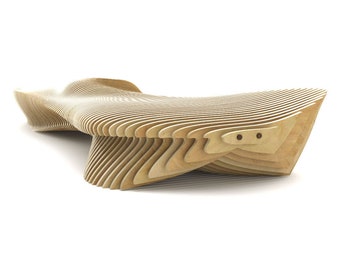 Pisces Bench - CNC Cut Parametric Bench