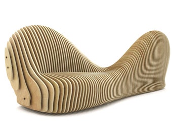 Sylva Bench - CNC Cut Parametric Bench