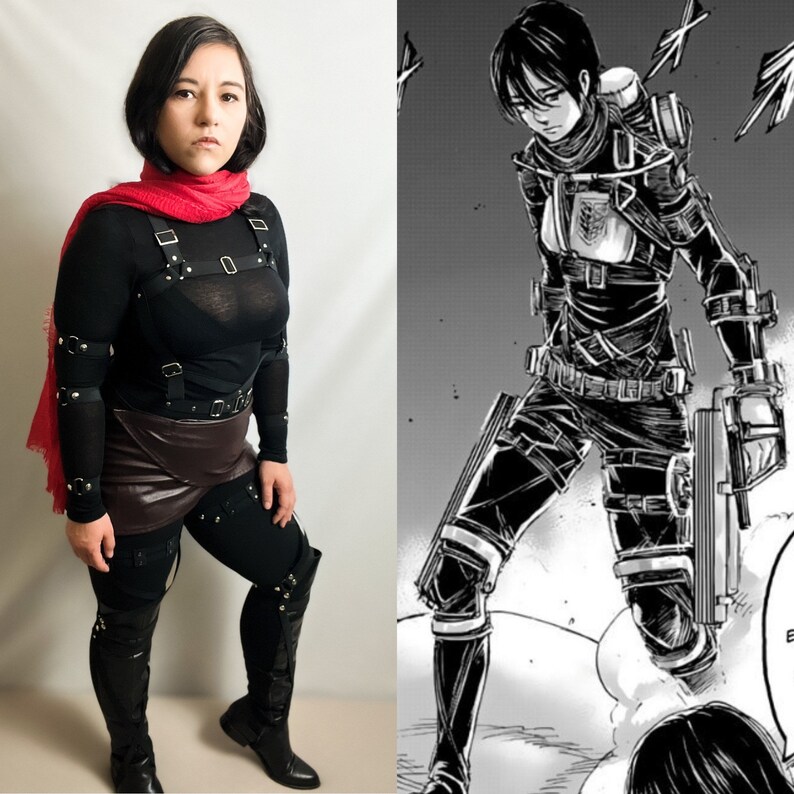 AOT Attack on Titan Final Season Inspired Leg Straps & Armband Etsy