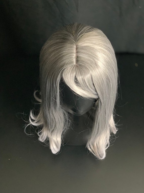 silver frosted hair