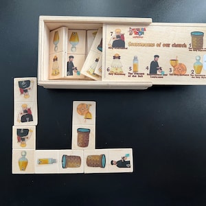 Coptic Orthodox Church Domino Puzzle: Seven Sacraments, Kids Sunday School