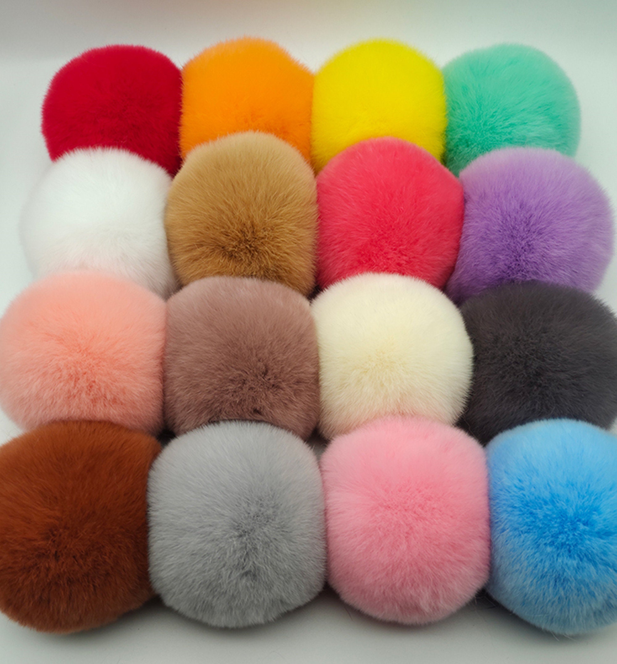13mm Glitter Pom Poms Mixed Colour Art Craft Card Making 100 Pieces 