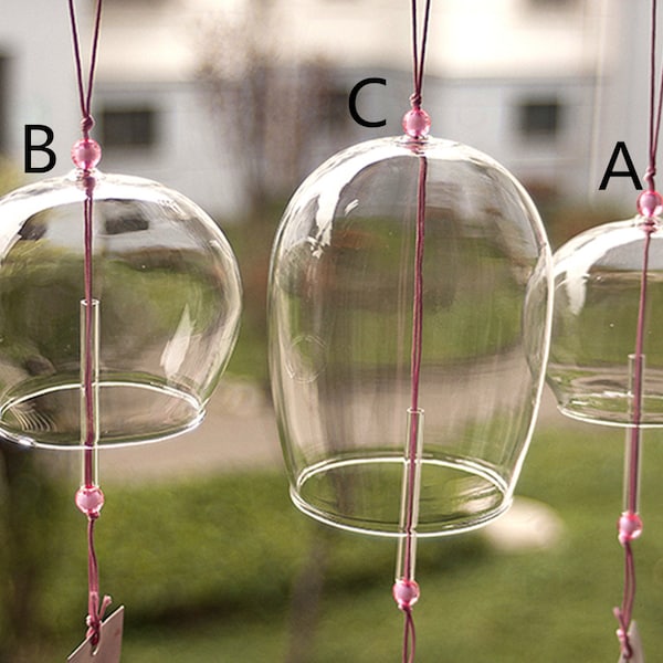 Japanese Glass Wind Chimes Etsy