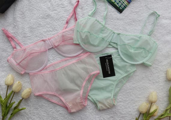 transparent bra
