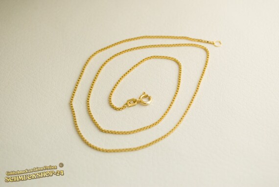 Cadena de oro 333 venezianerkette 45 cm