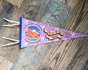 Widespread Panic Red Rocks 2023 Pennant
