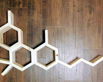 THC molecule shelf