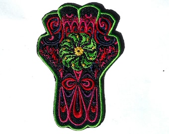 Hunter S Thompson Gonzo Fist Patch Fear and Loathing in Las Vegas Iron On