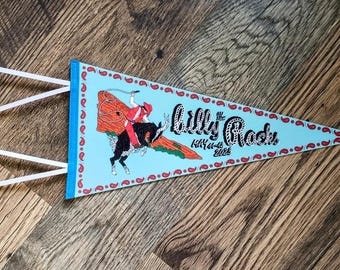 Billy Strings Red Rocks 2023 Pennant