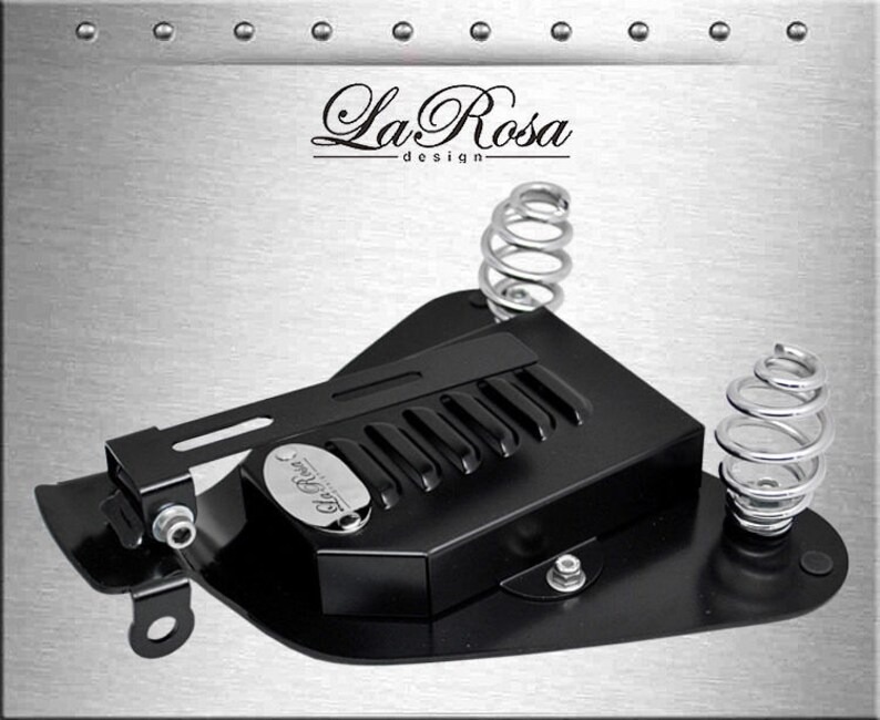 2007-2009 La Rosa Harley Sportster Solo Seat Conversion Kit 4/" Bolt On Shocks