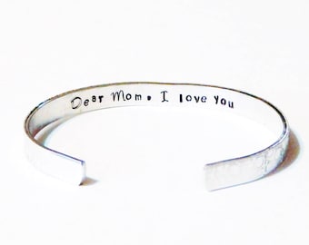 Hidden Message Cuff Bracelet