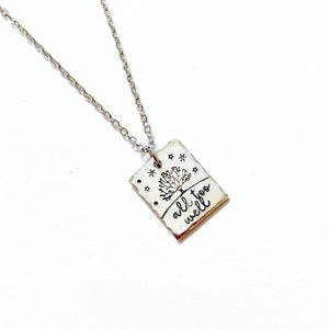 All Too Well Necklace Hand Stamped