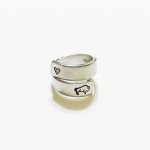 Buffalo Love Wrap Ring