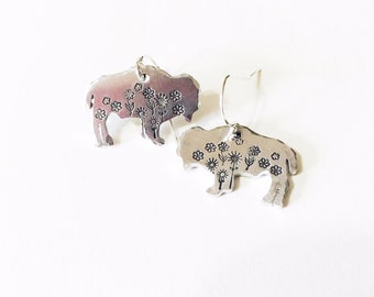 Buffalo Earrings