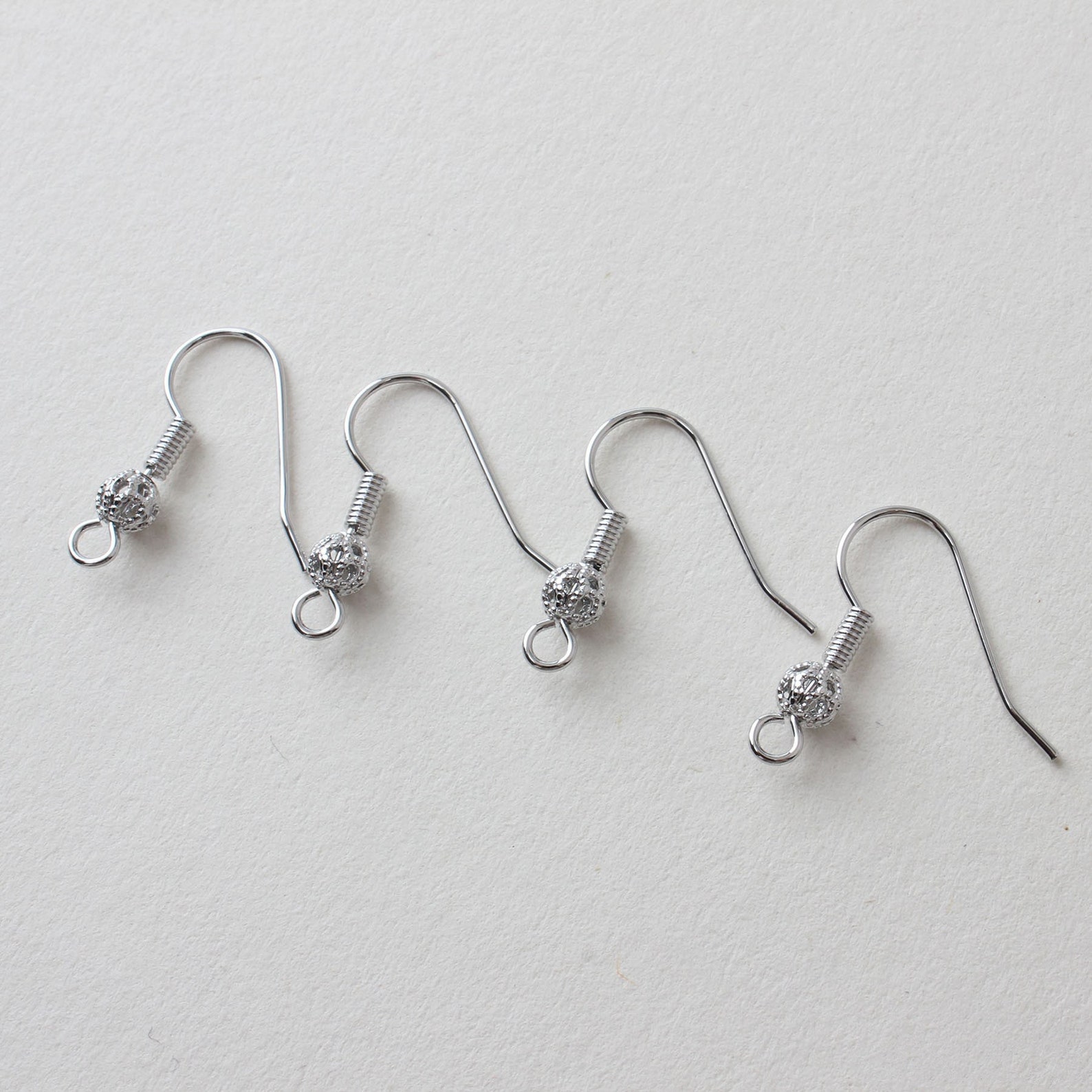 5pairs 19x20mm 18K Gold Plated Brass Bead Ear Hook Bead Etsy UK