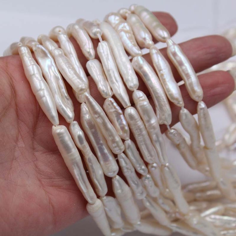 1 Strand 7-30mm Freshwater Broque Bar Pearl Beads,Fresh Water Pearl Beads for Jewelry Making Y306