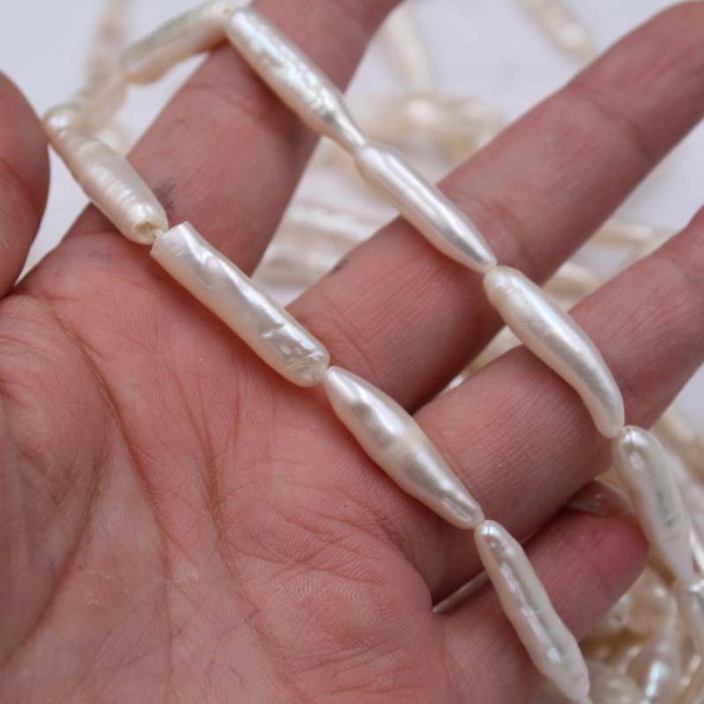 1 Strand 7-30mm Freshwater Broque Bar Pearl Beads,Fresh Water Pearl Beads for Jewelry Making Y306