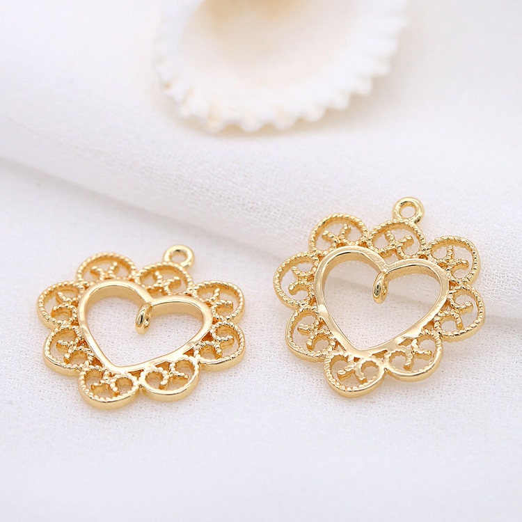 yellow heart 6点まとめ売り Golden Sheen Obsidian Cabochon Heart Cabochon28x29x6