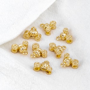 10個 13 x 11 mm 14k 金メッキ真鍮 3D パンプキンカート パンプキンキャリッジチャームペンダント TR780