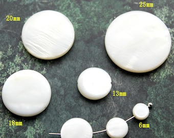 Wholesale 10 pcs 27mm flower shell natural white mother of pearl high luster Wholesale 10 pcs 27mm flower shell natural white mother of pearl high luster