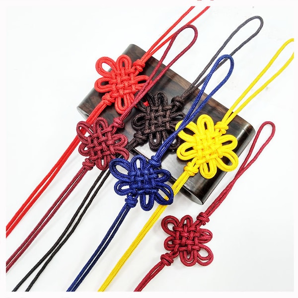 10pcs Chinese Knot For Tassels Charm Pendant For Jewelry Making TX003