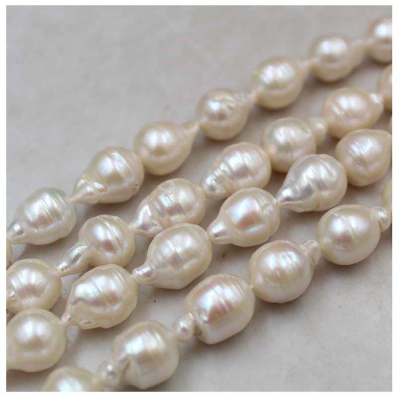 HZLXF1 44cm Natural Freshwater Pearl Necklace Irregular Punch Shape Chain  Choker Jewelry Charms Part…See more HZLXF1 44cm Natural Freshwater Pearl