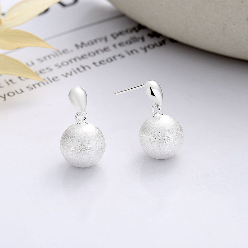 8pc Ball Hook Sterling Silver Earwires