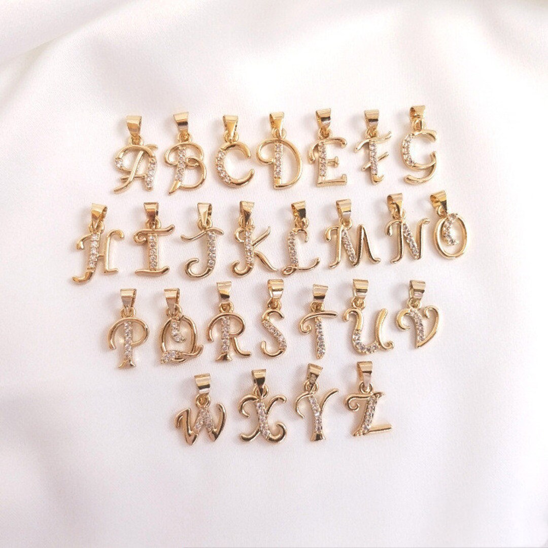 Gold Dresden Alphabet Letters - 2 Colors – Tinsel Trading