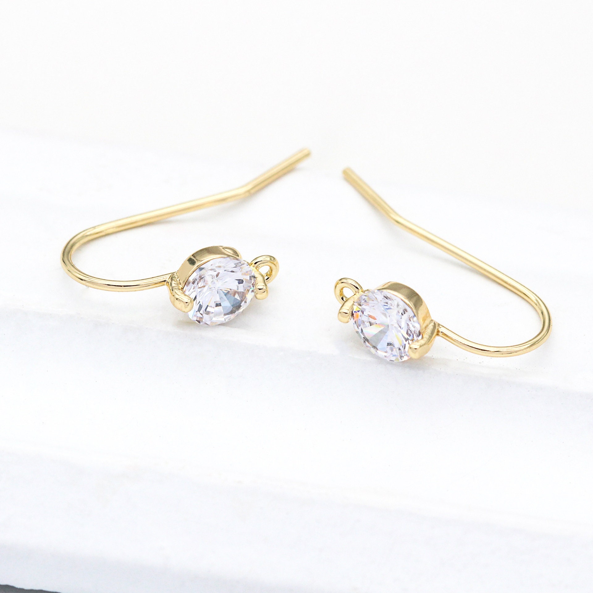 SJX W】LAB-GROWN DIAMOND (SYNTHETIC DIAMOND) CHAIN PIERCED