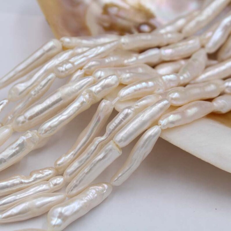 1 Strand 7-30mm Freshwater Broque Bar Pearl Beads,Fresh Water Pearl Beads for Jewelry Making Y306