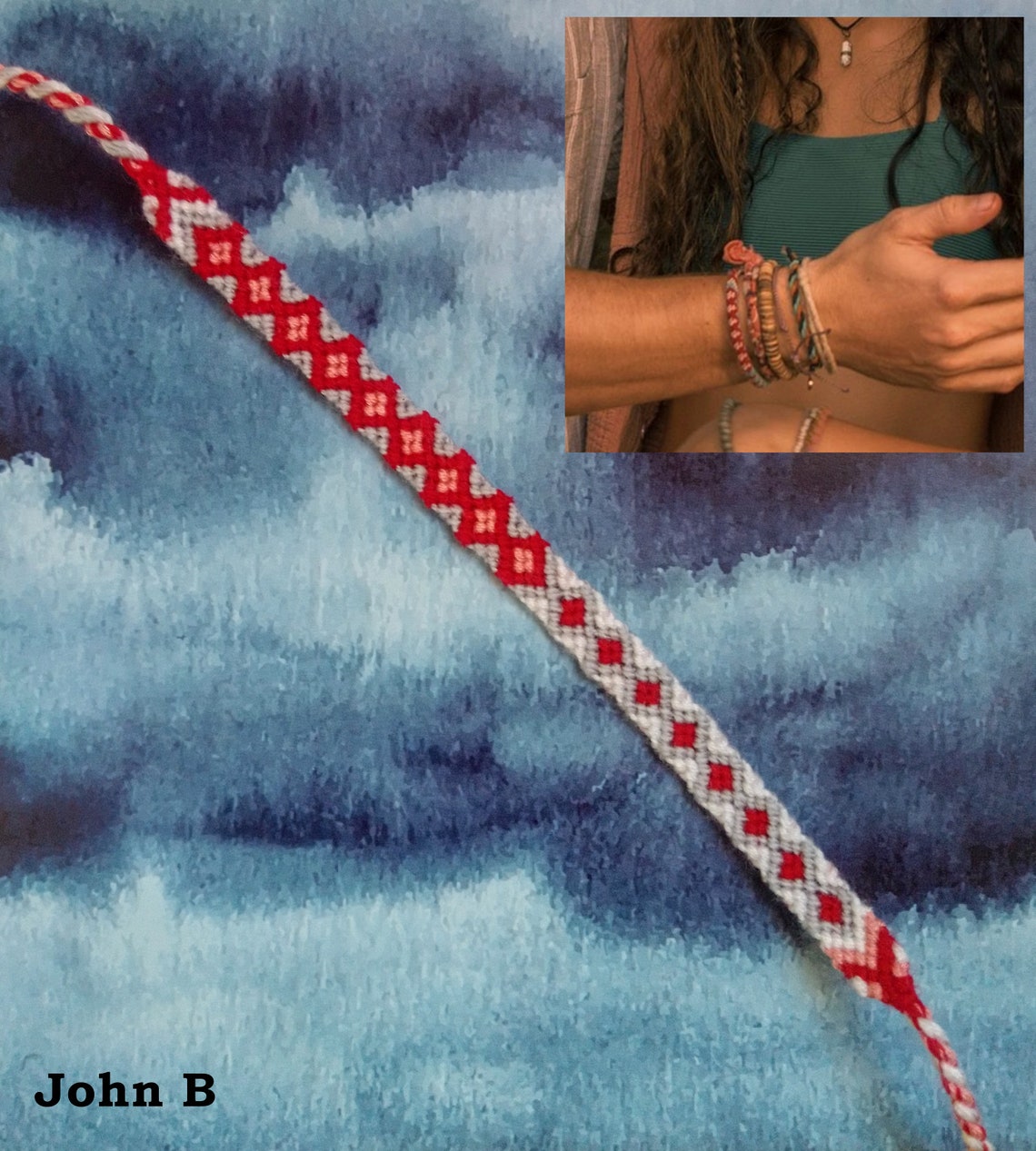 OUTER BANKS Bracelet OBX Summer Aztec Friendship Bracelet Etsy Australia