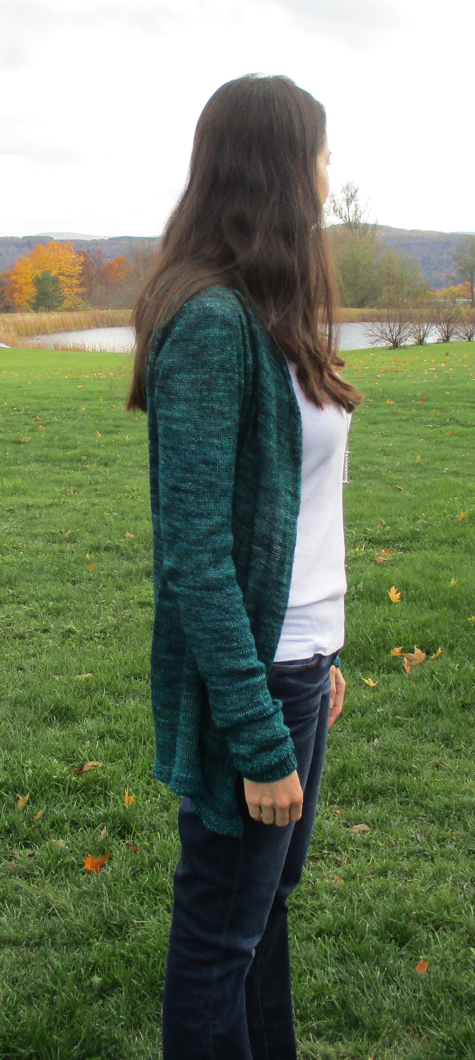 Long Sleeved Bane Cardigan Lace Weight Knitting Pattern Etsy