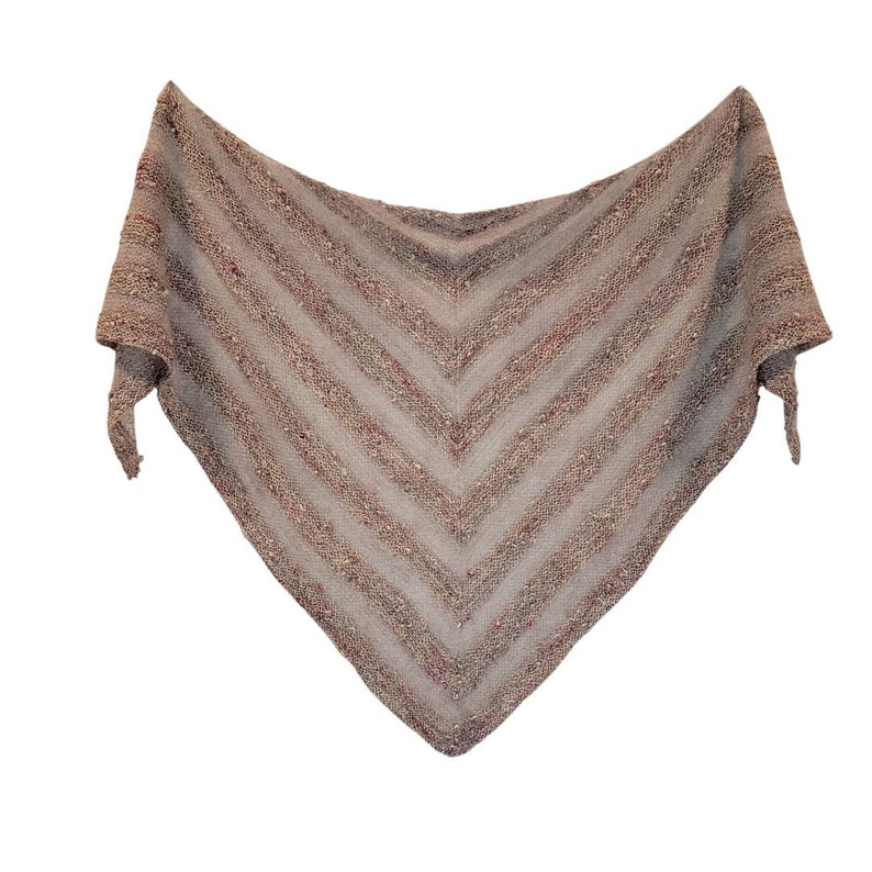 Mo Slub Knit Club Shawl Knitting Pattern Using Slub and Mohair Yarns Etsy