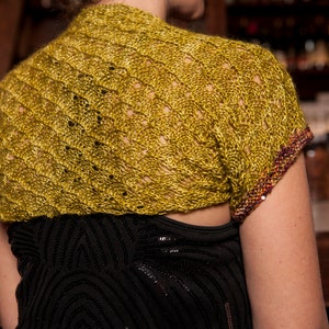 Serling shrug bolero knitting pattern