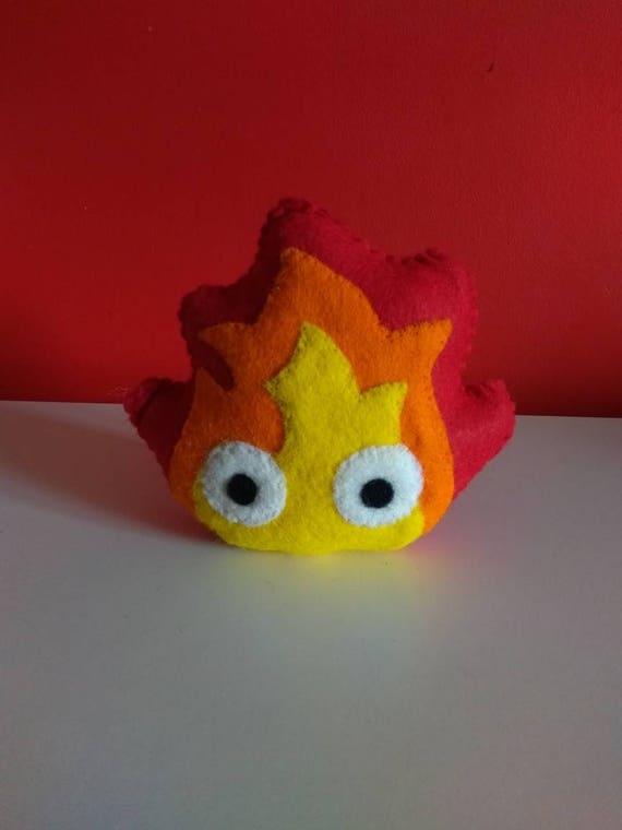 calcifer plush pattern