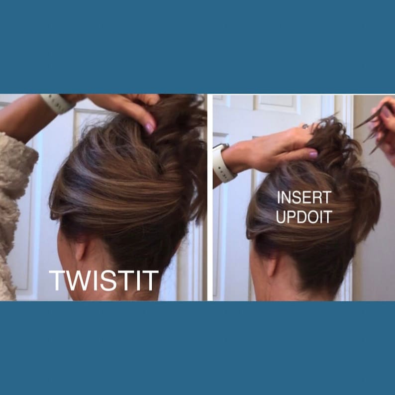 Meilleur accessoire pour cheveux pour chignons, pince à cheveux, fourchette, épingle à cheveux, accessoire pour cheveux, bâton, peigne, simple, chignon, mariage, bal de promo, facile, chignon polyvalent image 2