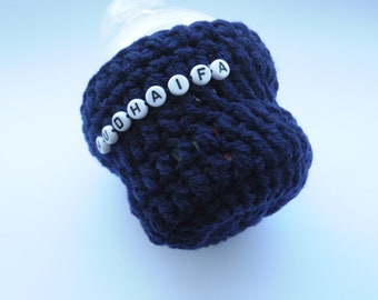 Dr brown MAM Nuk 3D BOW hand crochet baby bottle cover tomme tippe