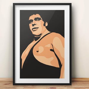Andre the Giant art print