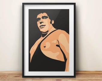 Andre the Giant art print