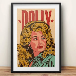 Dolly Parton Art Print