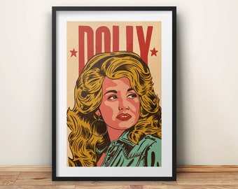 Dolly Parton Art Print