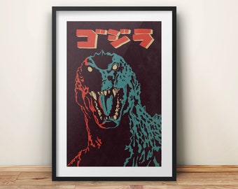 Gojira art print