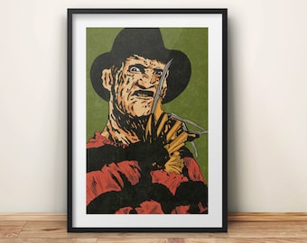 Freddy Krueger art print