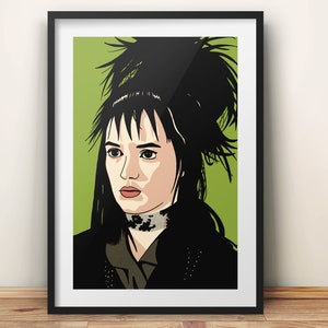 Lydia Deetz Art Print