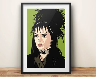 Lydia Deetz Art Print
