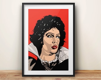 Dr Frank N. Furter Art Print