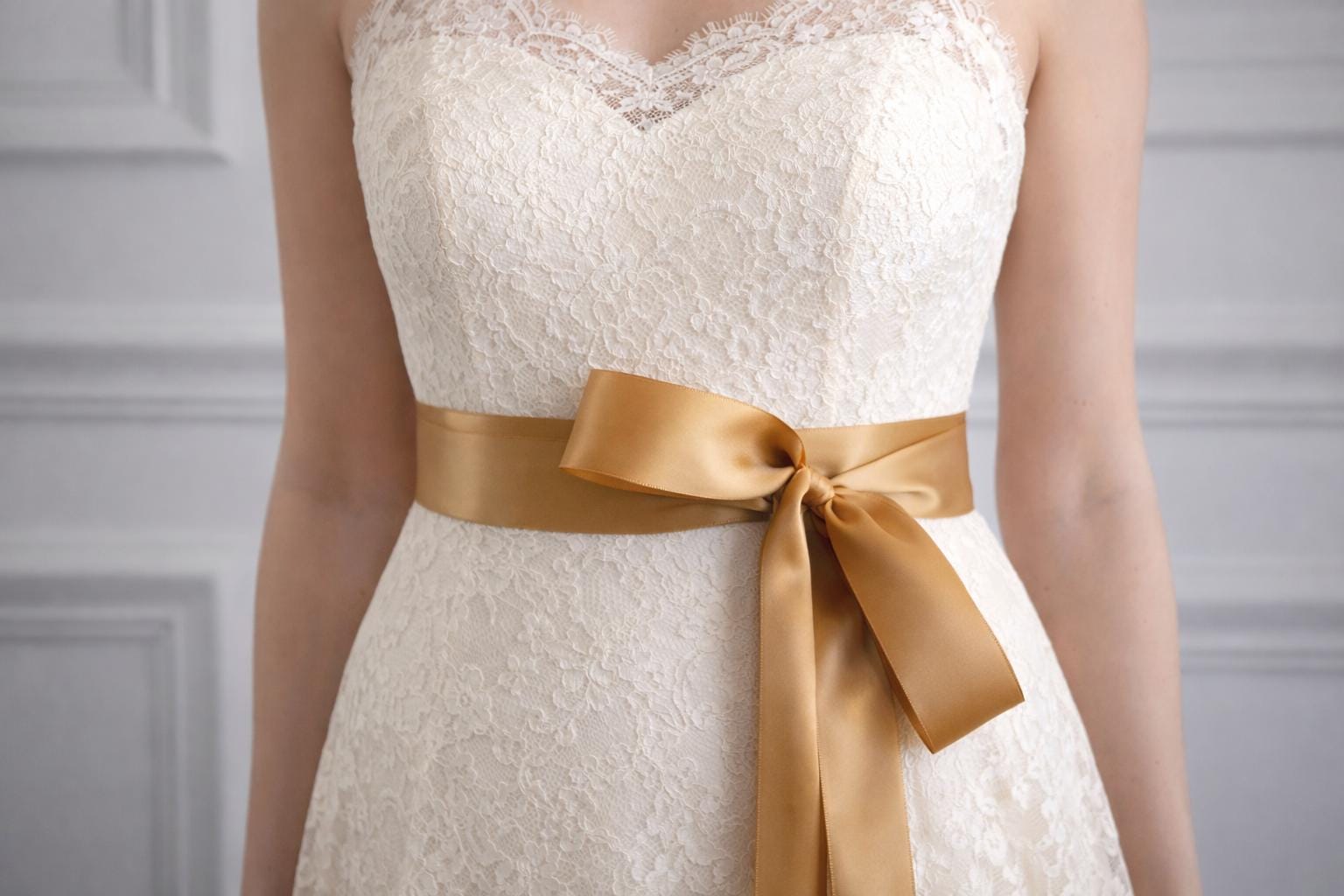 Golden Dress Sash - Etsy